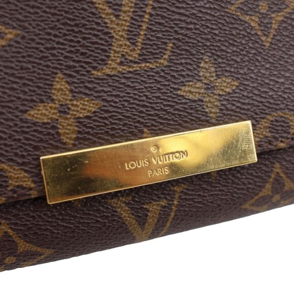 Louis Vuitton  Favorite PM Monogram Canvas Shoulder Bag Brown - Picture 13 of 16